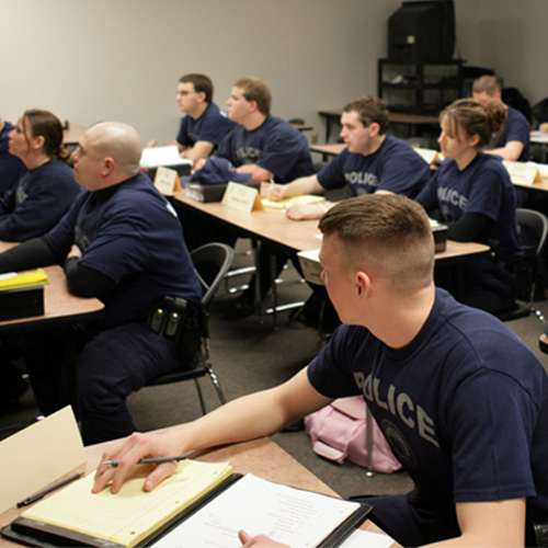 Police Continuing Education Classroom