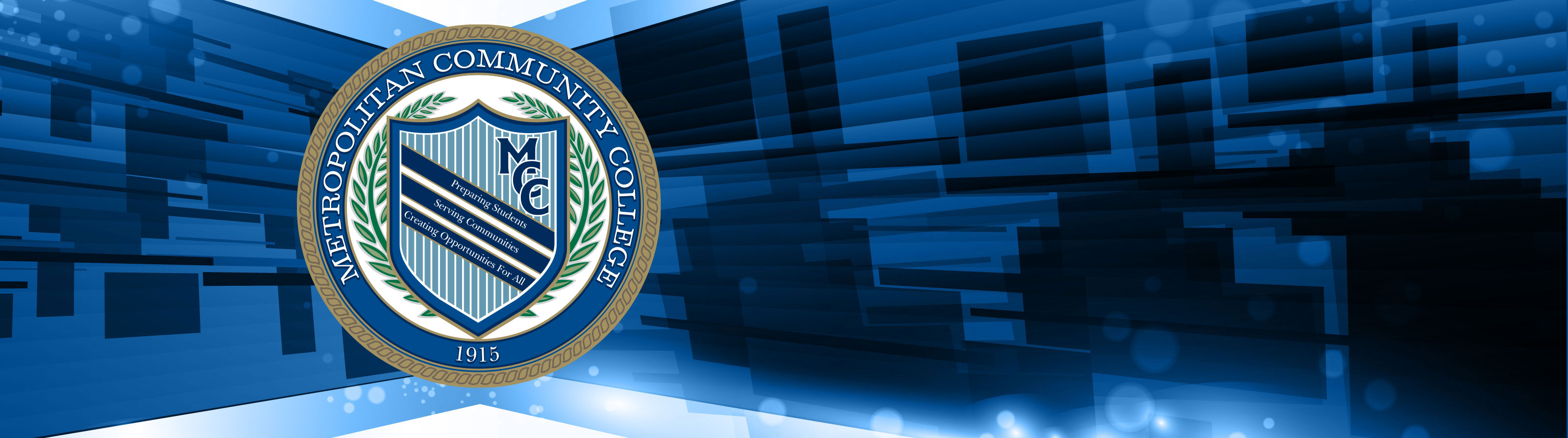 Header graphic with MCC seal