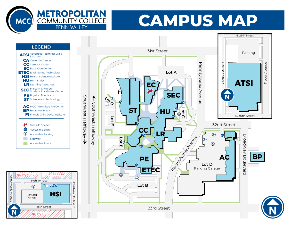 mcc campus map