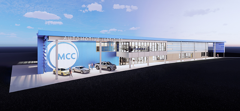 Automotive Institute Rendering