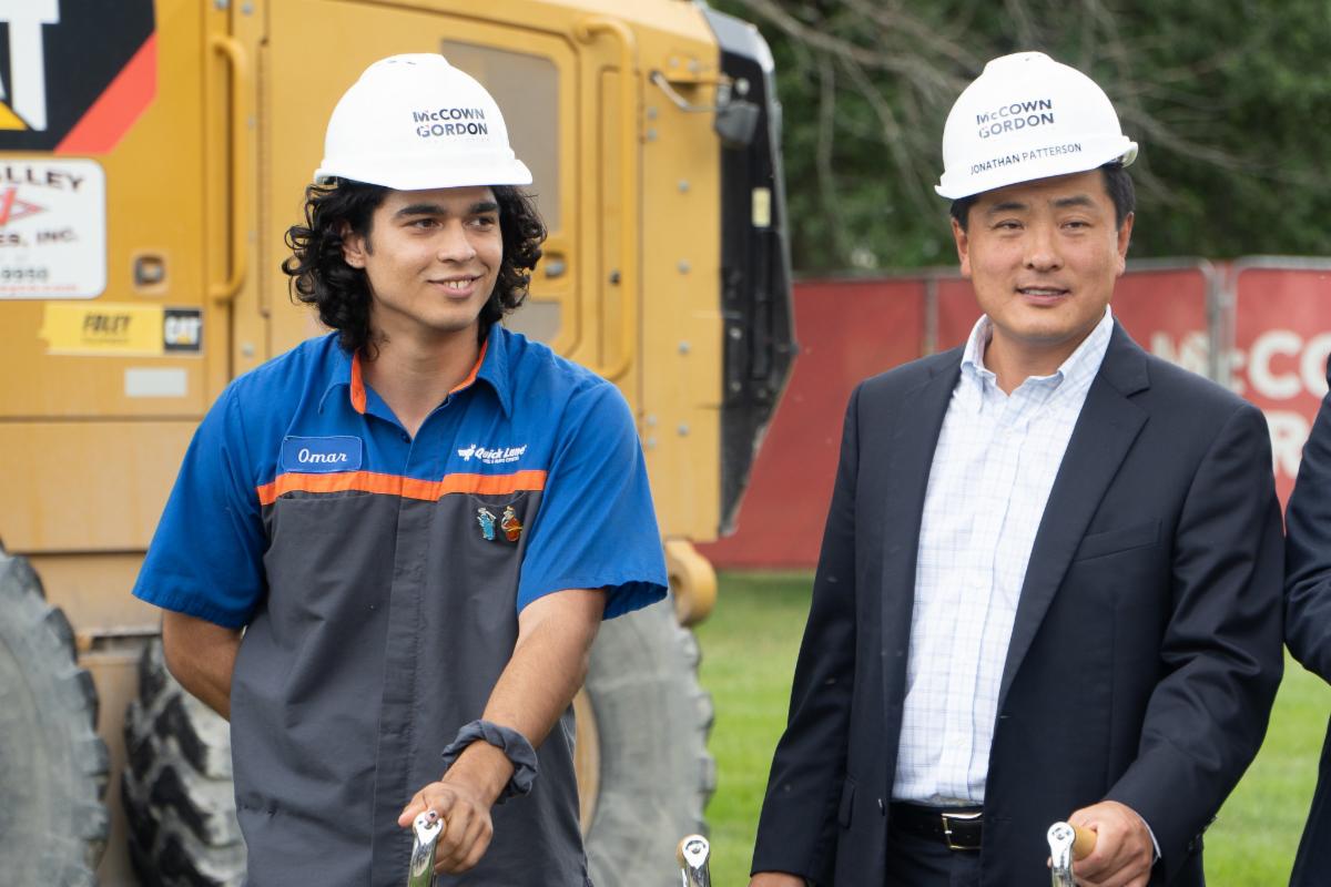 Luis “Omar” Chavez, a Ford ASSET and state Rep. Jon Patterson