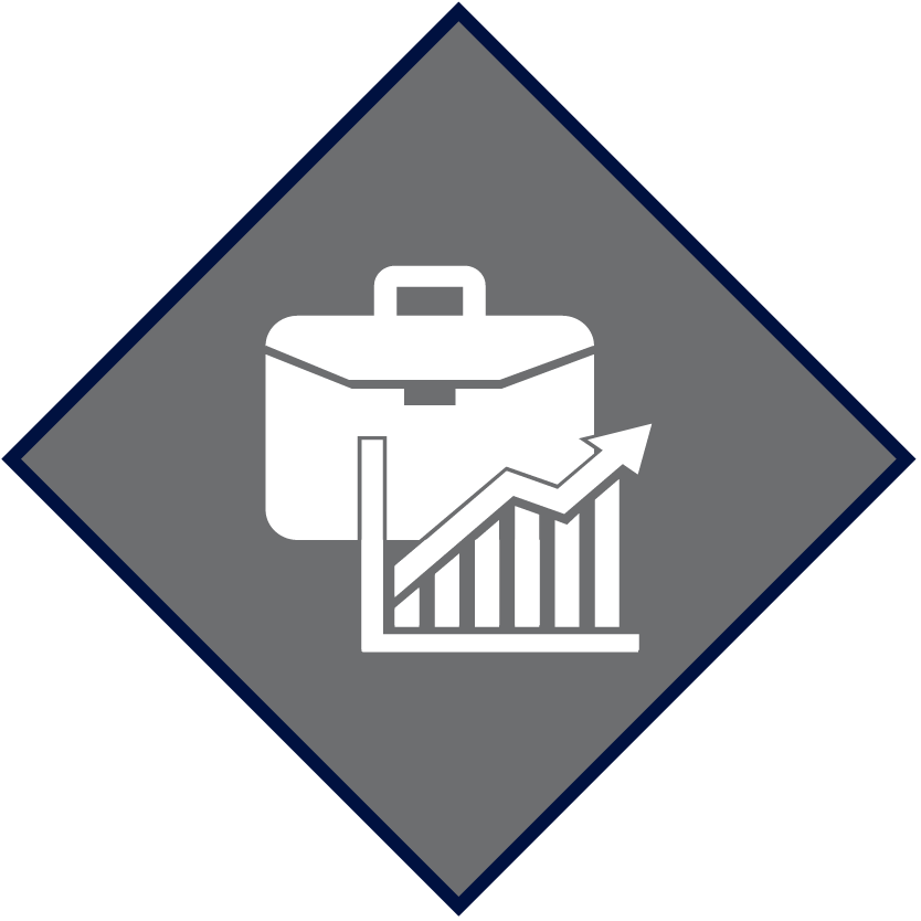 Business pathway icon