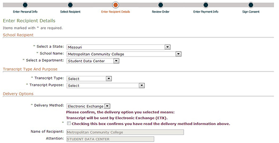 Clearinghouse help